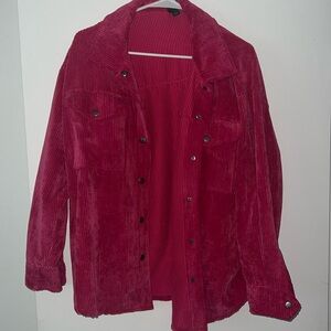 Oversized Corduroy Shacket